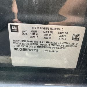 2015 Chevrolet SONIC LT AUTO 缩略图 45