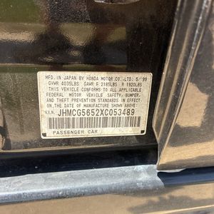 1999 Honda ACCORD EX thumbnail 43