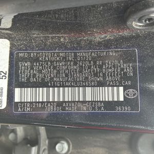 صورة مصغرة 52 لـ 2020 Toyota CAMRY SE