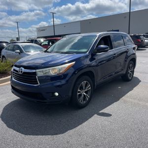 2016 Toyota HIGHLANDER XLE — фото 1