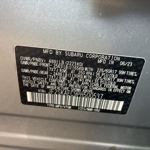 صورة 53 لـ 2023 Subaru FORESTER PREMIUM