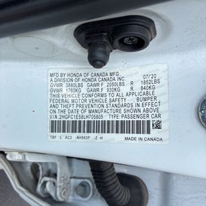 2020 Honda CIVIC SI thumbnail 54