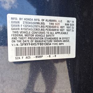 صورة مصغرة 44 لـ 2015 Honda PILOT EX-L