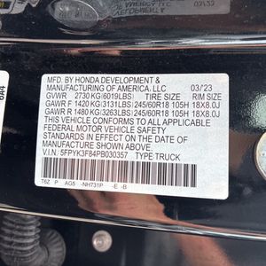 صورة مصغرة 52 لـ 2023 Honda RIDGELINE BLACK EDITION