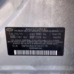 2015 Hyundai ELANTRA SE 缩略图 50