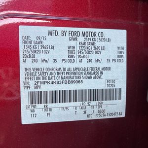 2015 FORD EDGE TITANIUM 照片 53