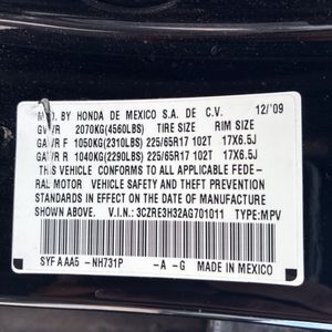 2010 Honda CR-V LX 照片 50