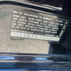 صورة 46 لـ 2015 Volkswagen CC 2.0T EXECUTIVE
