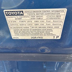 2018 Toyota TACOMA LIMITED — миниатюра 50