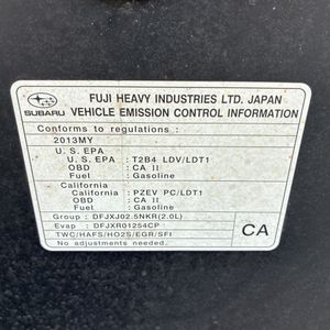 2013 Subaru IMPREZA 2.0I thumbnail 46
