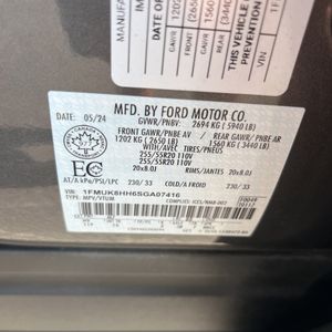 صورة مصغرة 53 لـ 2025 FORD EXPLORER PLATINUM
