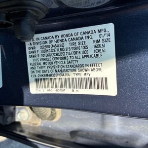 2014 Honda CR-V LX photo 46