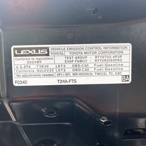 2024 Lexus TX 350 照片 52