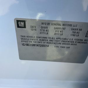 صورة مصغرة 48 لـ 2017 Chevrolet CRUZE LS AUTO