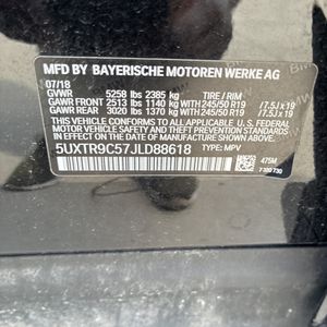 2018 BMW X3 XDRIVE30I — миниатюра 51