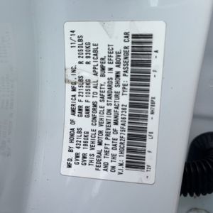 2015 Honda ACCORD EX 缩略图 51