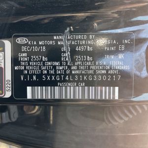 صورة مصغرة 53 لـ 2019 KIA OPTIMA LX