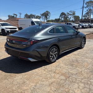 HYUNDAI SONATA HYBRID BLUE - 8