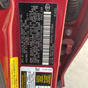 2012 Toyota CAMRY LE thumbnail 46
