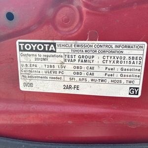 2012 Toyota CAMRY LE thumbnail 42