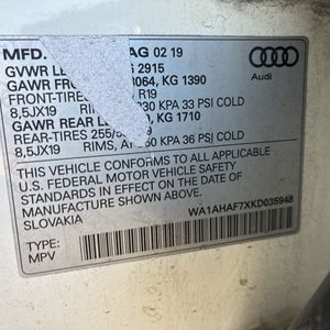 2019 AUDI Q7 45 PREMIUM 缩略图 52