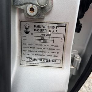 2007 Maserati QUATTROPORTE BASE AUTOMATIC — миниатюра 49