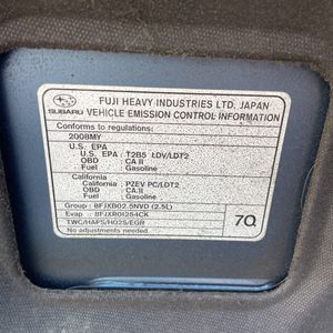 2008 Subaru OUTBACK 2.5I — миниатюра 46