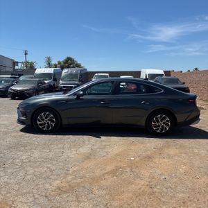 HYUNDAI SONATA HYBRID BLUE - 3