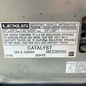 2007 Lexus RX 350 BASE — фото 47
