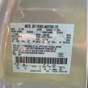2009 FORD ESCAPE XLT photo 51