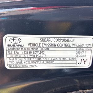 2025 Subaru OUTBACK ONYX EDITION thumbnail 49