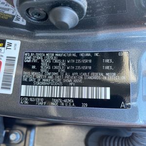 2023 Toyota HIGHLANDER XLE thumbnail 51
