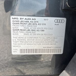 2018 AUDI Q5 2.0T PREMIUM 缩略图 54
