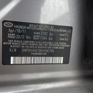 2011 Hyundai ELANTRA GLS 缩略图 49