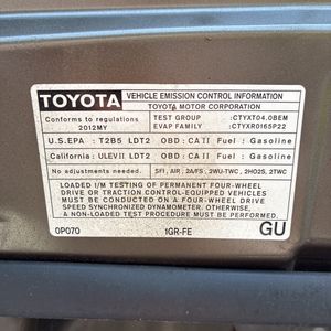 2012 Toyota TACOMA V6 thumbnail 46