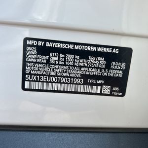 2026 BMW X5 SDRIVE40I thumbnail 52