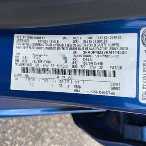 2019 FORD FIESTA SE — миниатюра 52