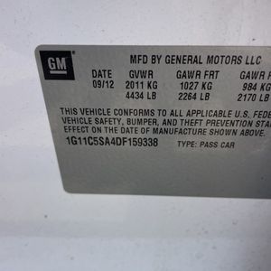 2013 Chevrolet MALIBU LT — миниатюра 52