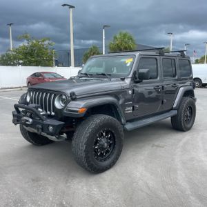 2020 JEEP WRANGLER UNLIMITED SAHARA — фото 1
