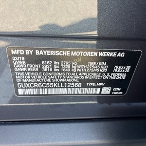 2019 BMW X5 XDRIVE40I — фото 58