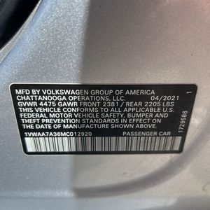 2021 Volkswagen PASSAT S 缩略图 51