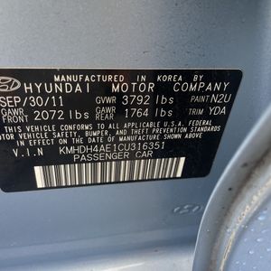 2012 Hyundai ELANTRA GLS — миниатюра 45