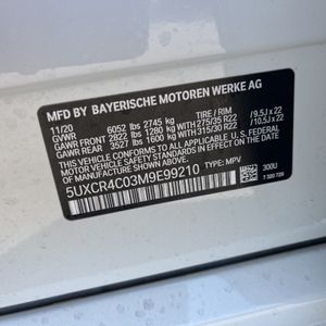 2021 BMW X5 SDRIVE40I — миниатюра 53