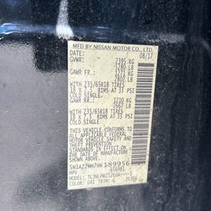 2017 Nissan MURANO S thumbnail 51