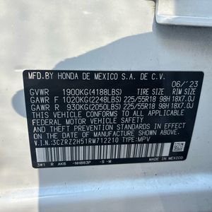 2024 Honda HR-V SPORT photo 52
