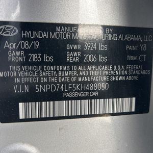 صورة مصغرة 52 لـ 2019 Hyundai ELANTRA SE