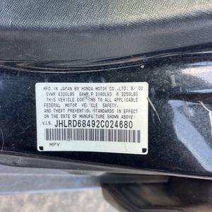 2002 Honda CR-V LX 照片 42