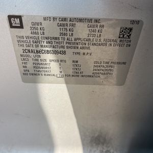 2011 Chevrolet EQUINOX LS 照片 52