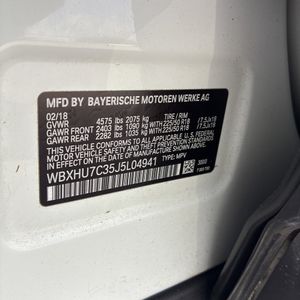 2018 BMW X1 SDRIVE28I — миниатюра 53