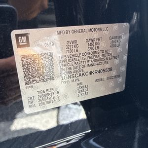 2019 Chevrolet TAHOE LS — миниатюра 49